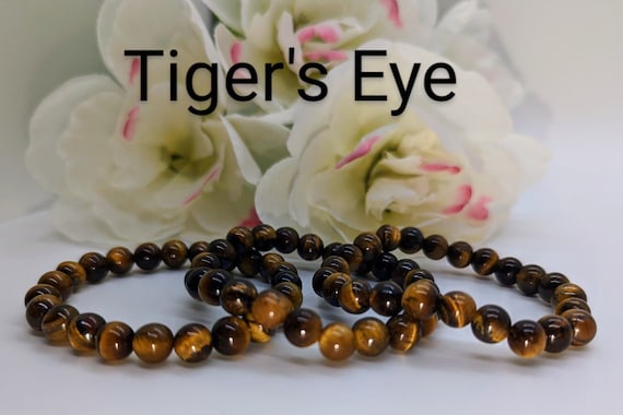 Tiger's Eye Gemstone Energy Bracelet