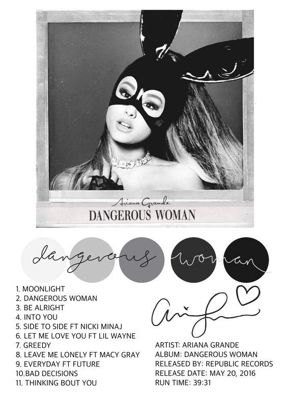 ariana grande dangerous woman zip album ariana grande dangerous woman zip album