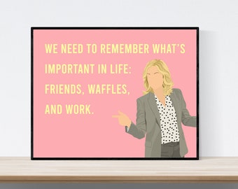 Parks and Rec Quote - Etsy