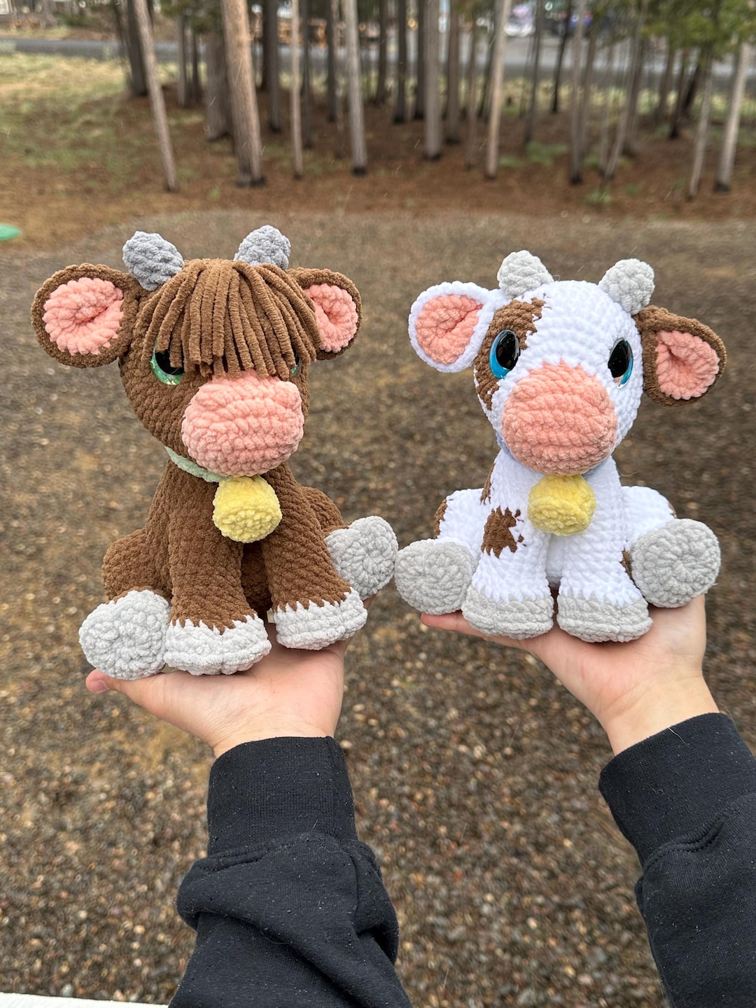 Sitting Cow Pattern Milkshake the Sitting Cow PDF CROCHET PATTERN - Etsy