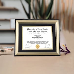 Novelty Diploma - Custom and Personalized - Novelty  Certificate, Certificate, Award, Novelty College, Funny Certificate, High School