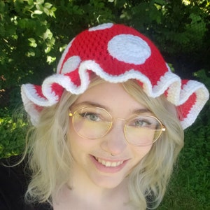 Crochet Mushroom Bucket Hat