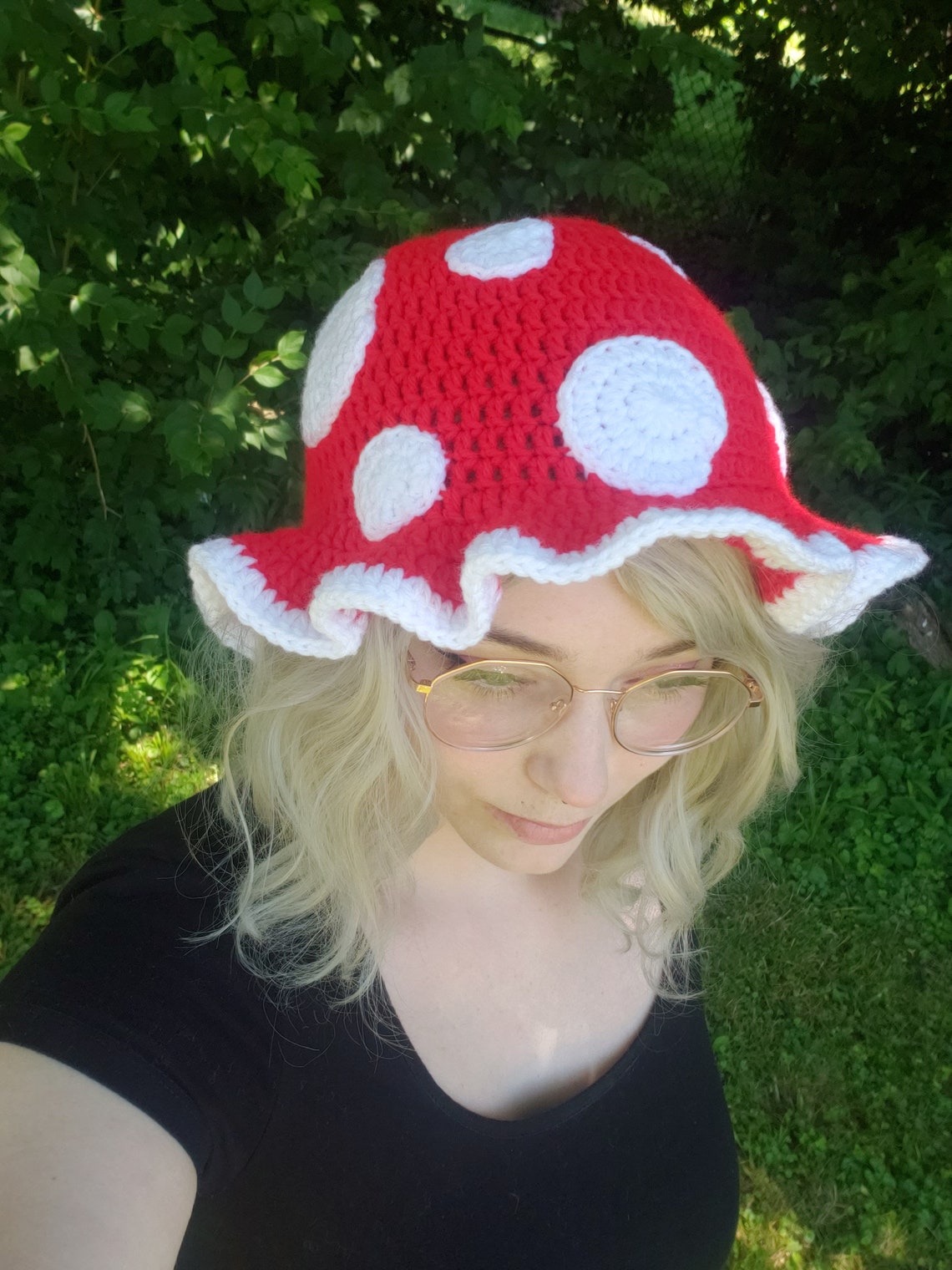 Crochet Mushroom Bucket Hat Etsy