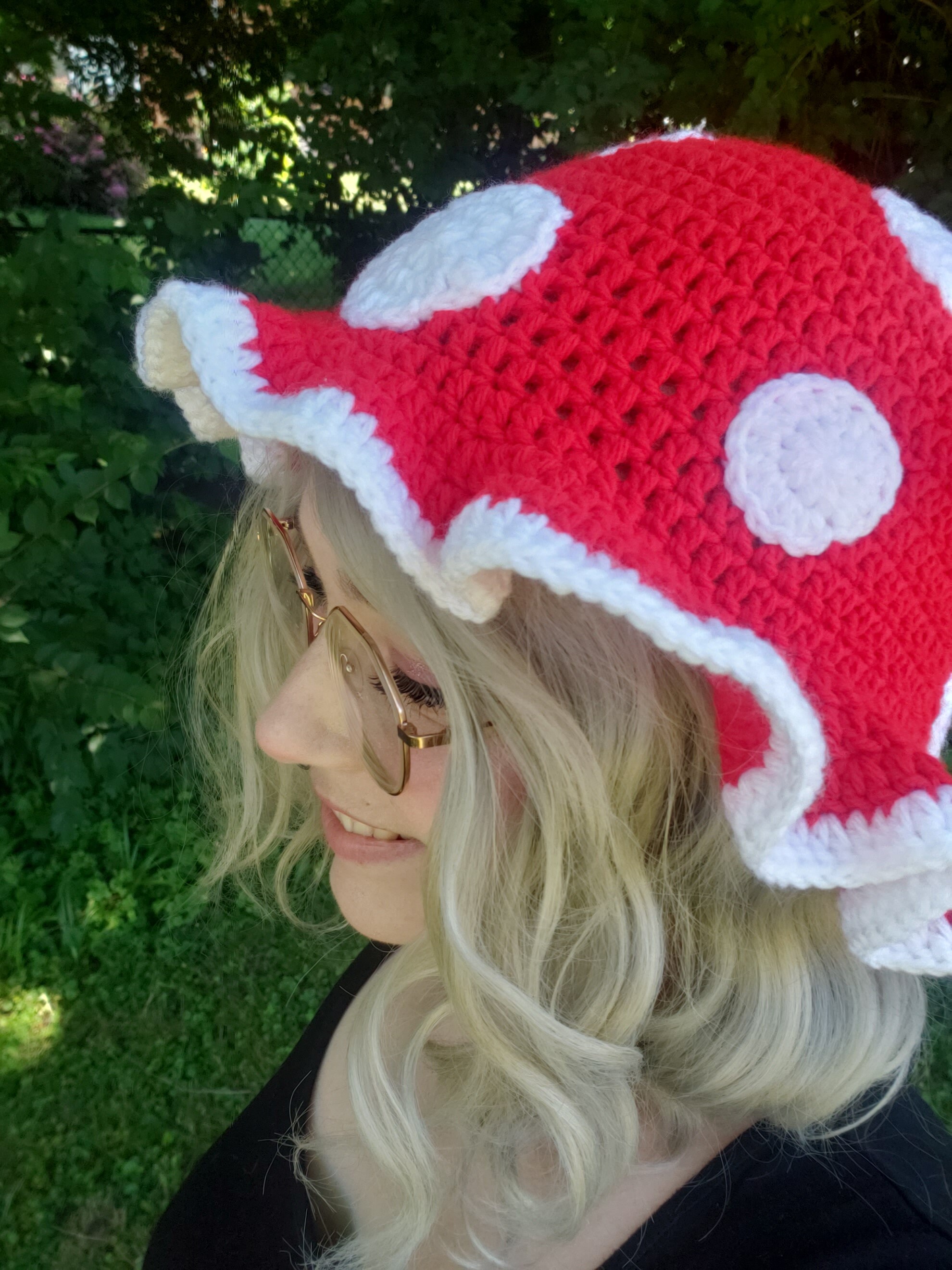 Crochet Mushroom Bucket Hat Etsy