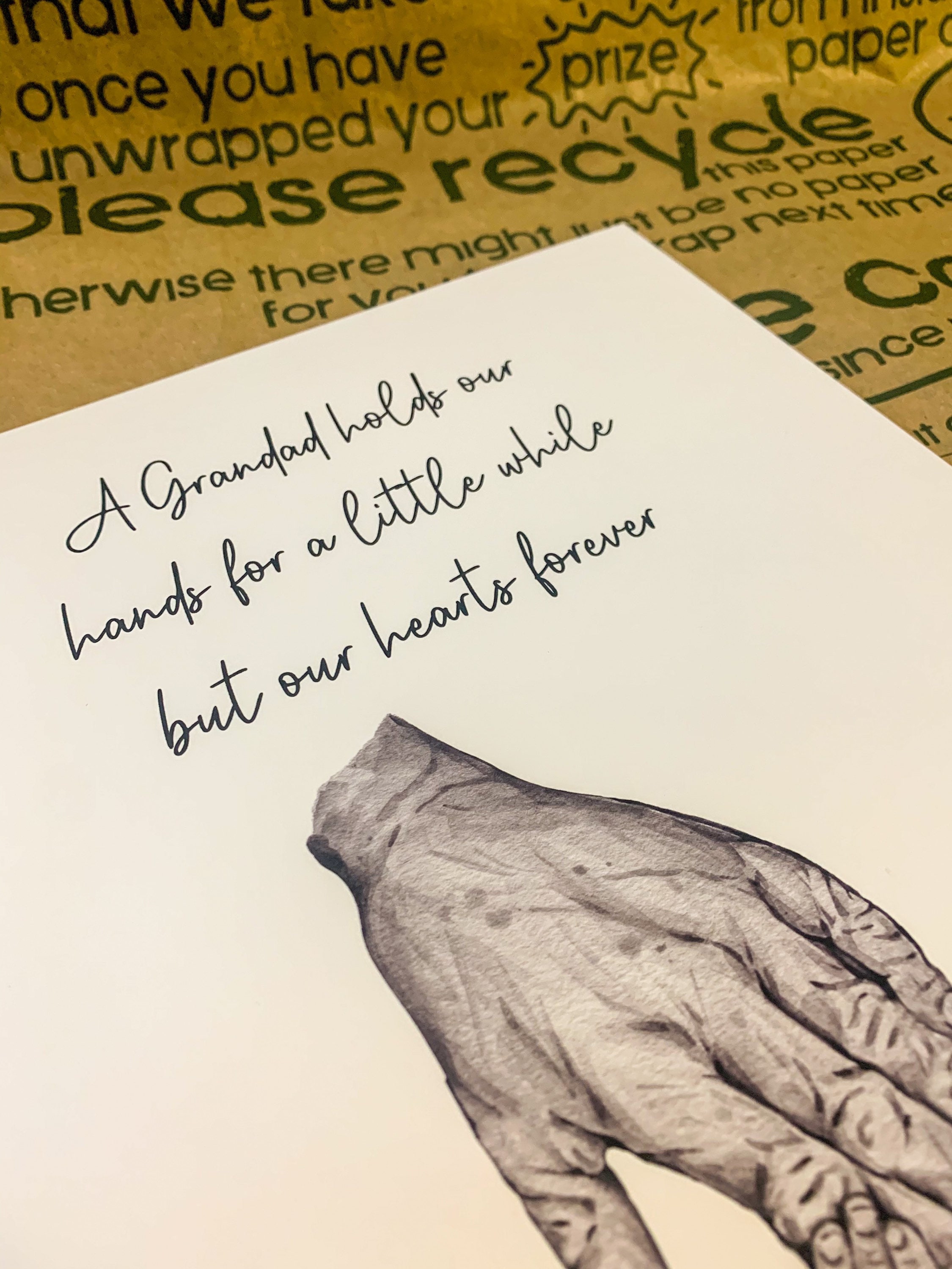 Grandad Print Grandad Gift Fathers Day Gift Gifts for Him - Etsy UK