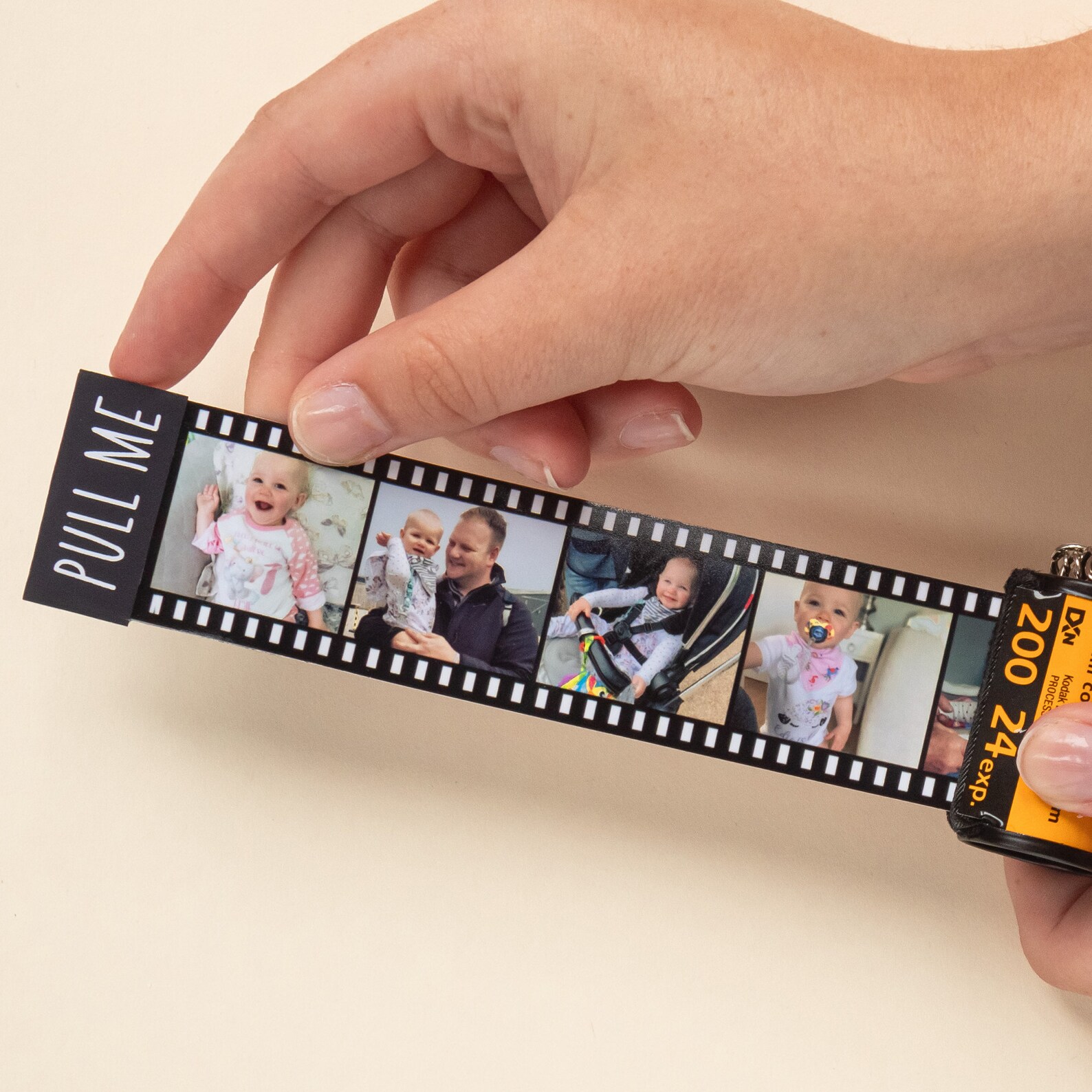 Film Reel Gift Film Roll Keychain Personalised Picture Etsy UK