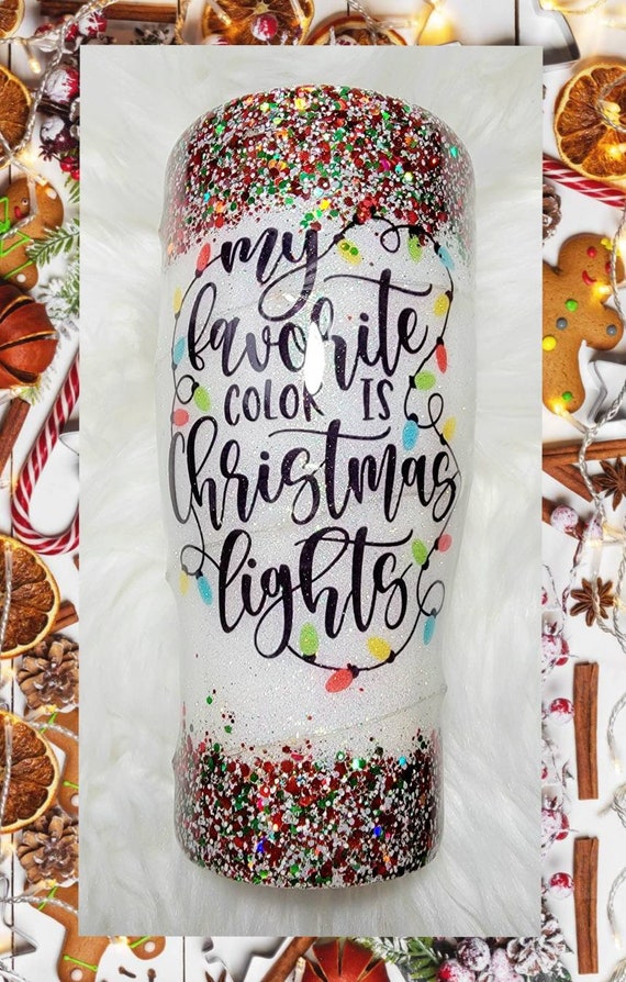 Christmas Light Up Tumbler