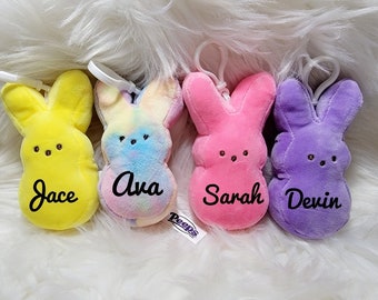 Personalized Easter Peeps With Clip. Keychain Peeps. Backpack Clip. Limited Supply!