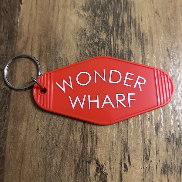 Bob’s Burgers Wonder Wharf Motel Style Keychain