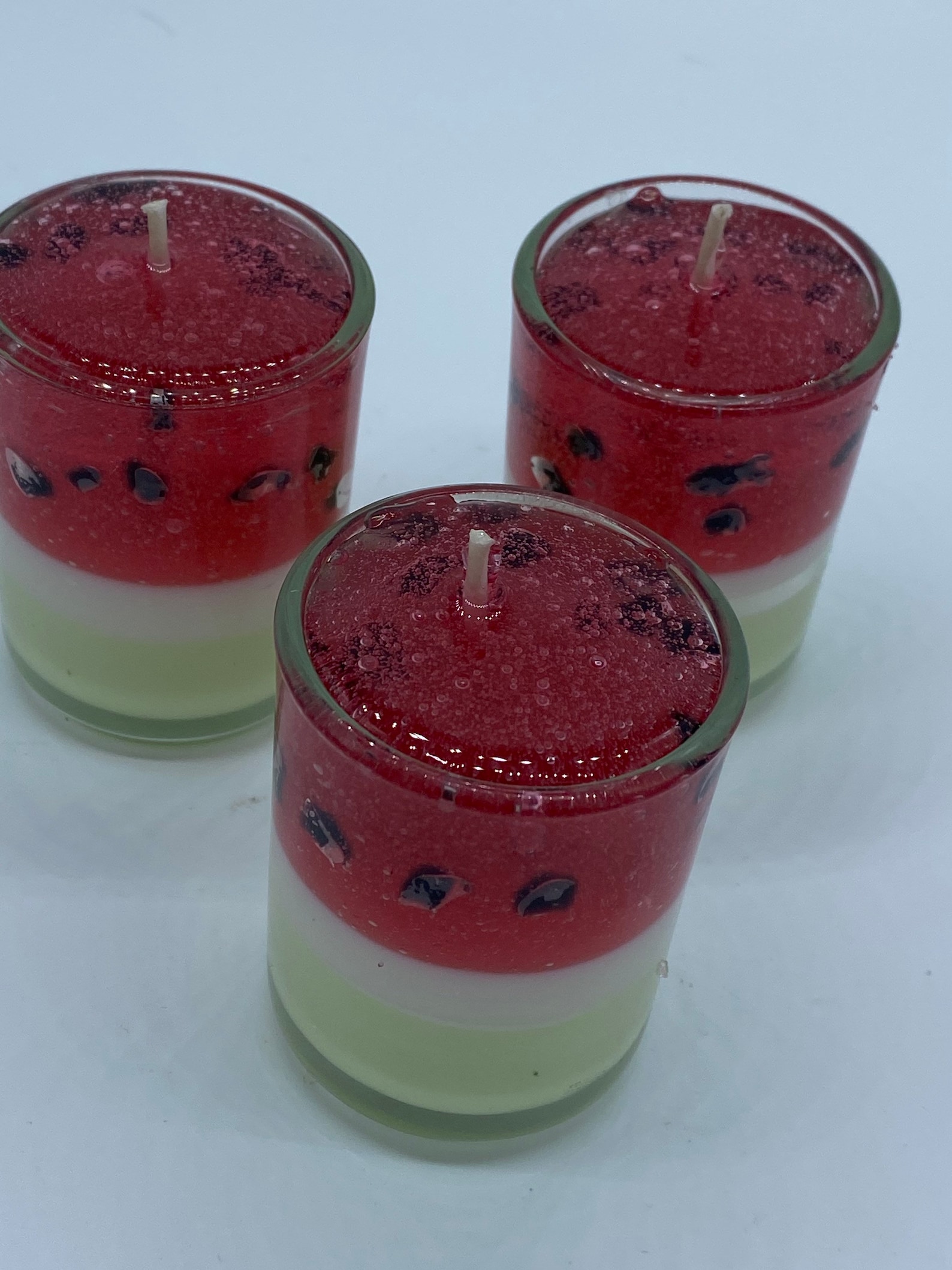 Sweet Watermelon Candles. Etsy