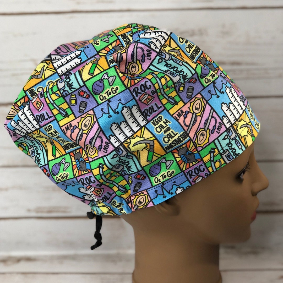 Anesthesia Surgical Hat, Anesthesiologist, CRNA, Funny Sayings, Women's