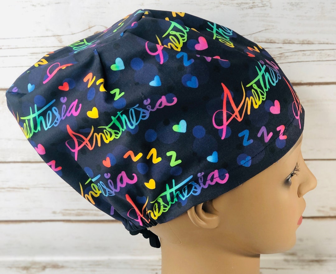 Anesthesia Surgical Hat, Anesthesiologist, CRNA, Funny Sayings, Women's