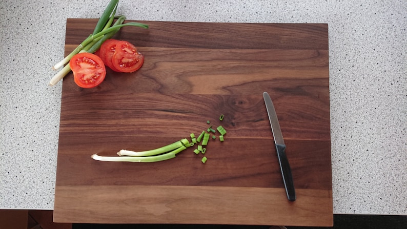 Solid wood cutting board image 5