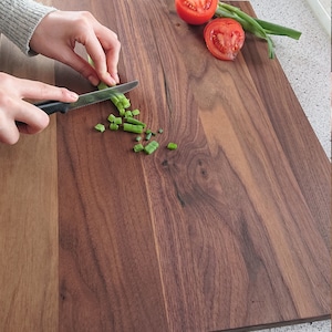 Solid wood cutting board image 9