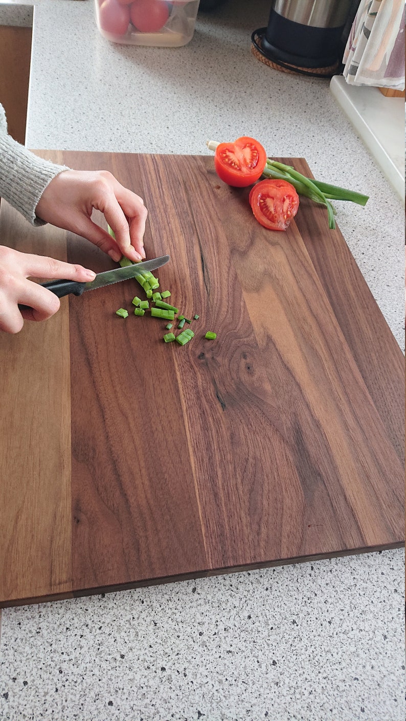 Solid wood cutting board image 9