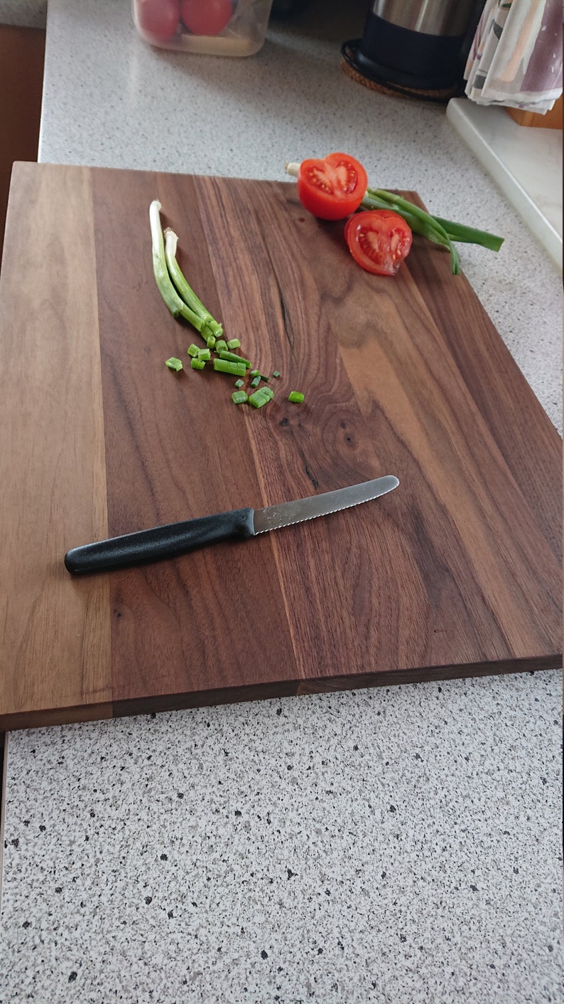 Solid wood cutting board image 6