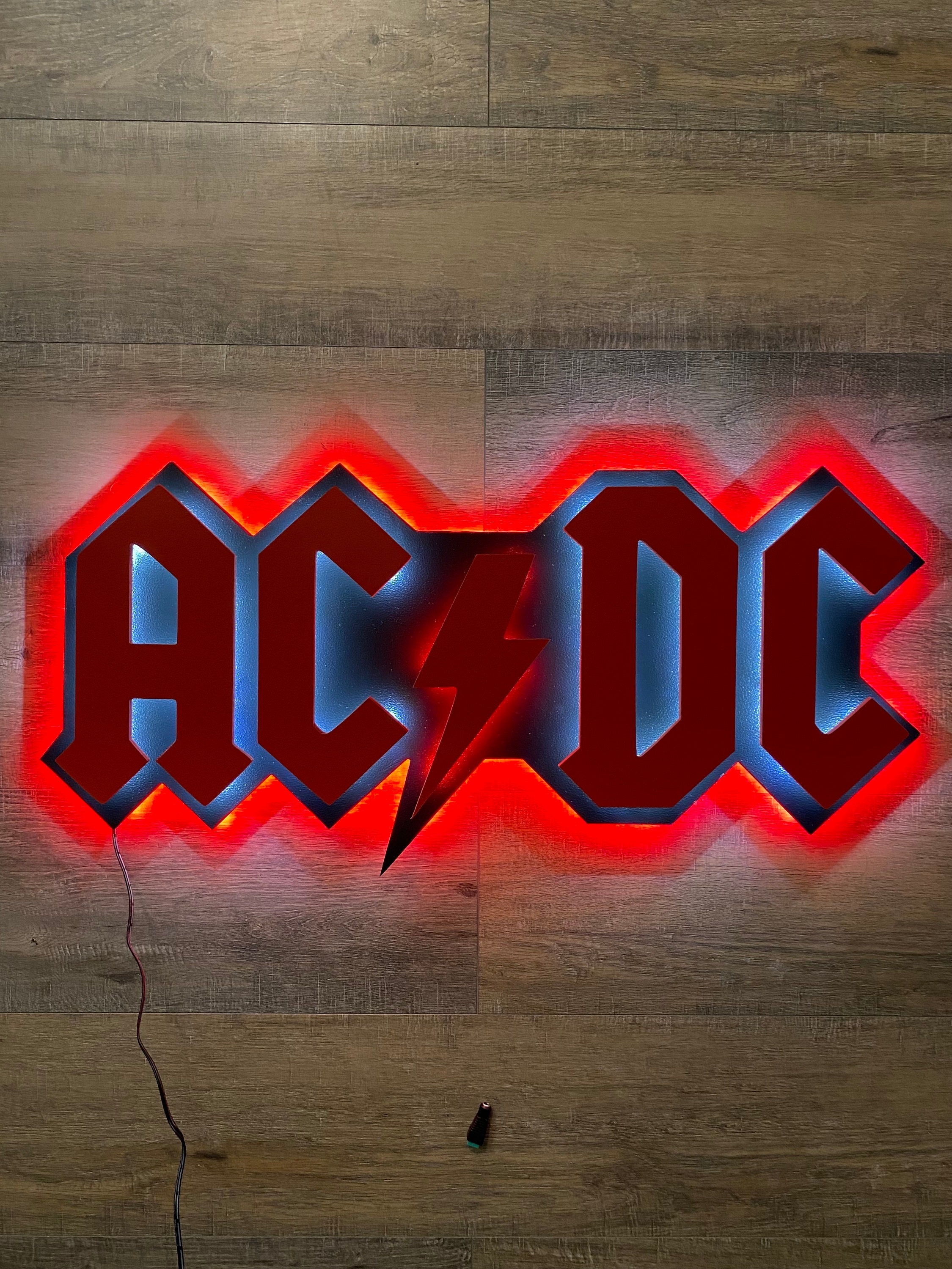LED AC/DC Sign. Bedroom, Man Cave, Arcade, Bar. - Etsy