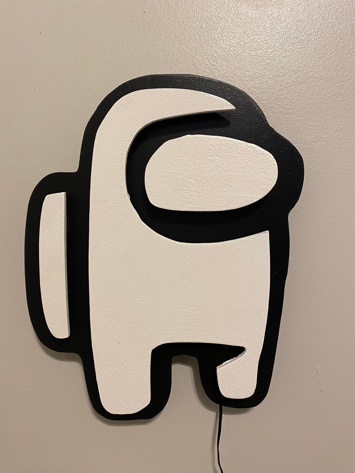 Among Us sign Bedroom LED sign Gameroom Arcade room Man Etsy