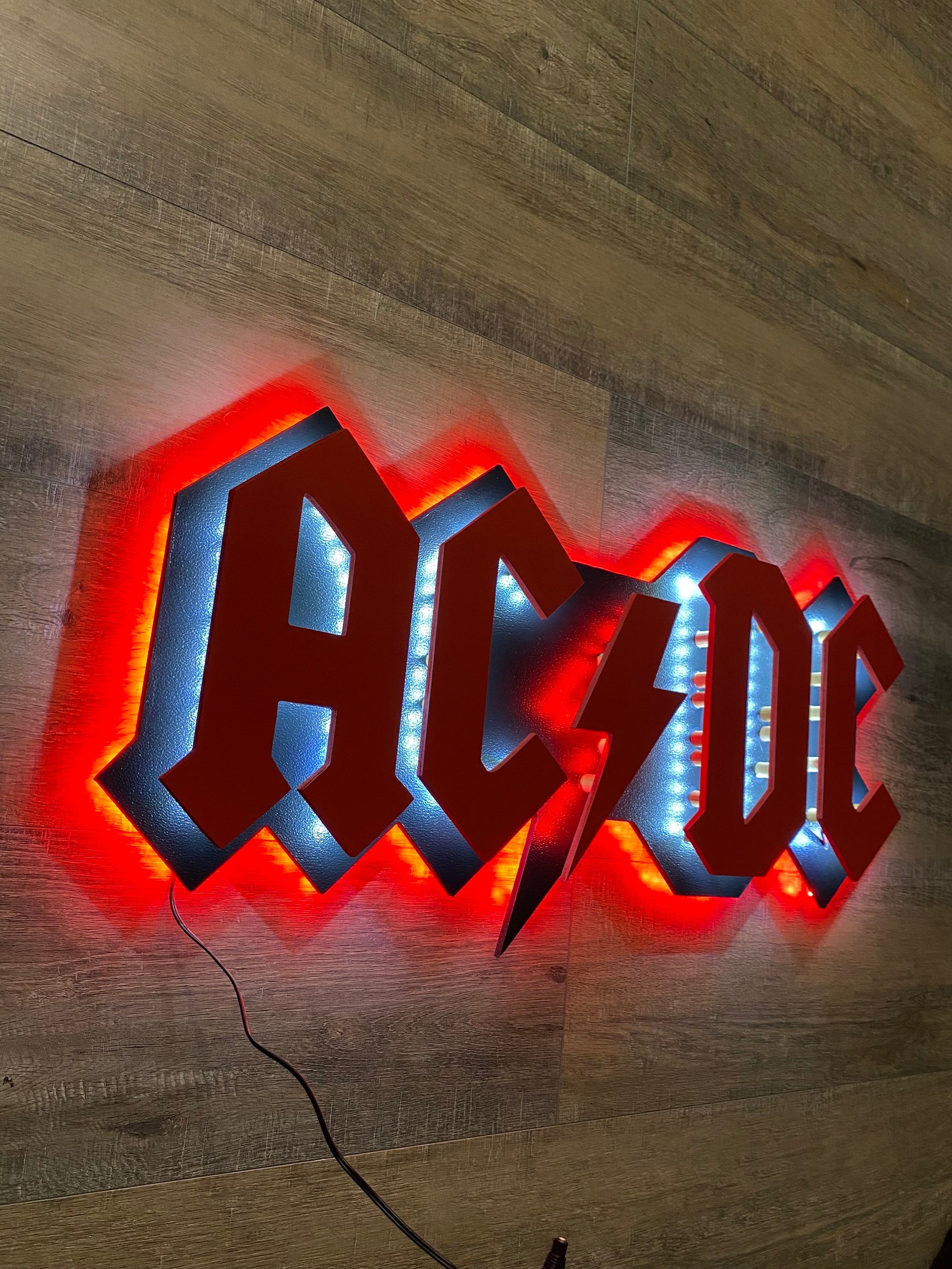 LED AC/DC Sign. Bedroom, Man Cave, Arcade, Bar. - Etsy