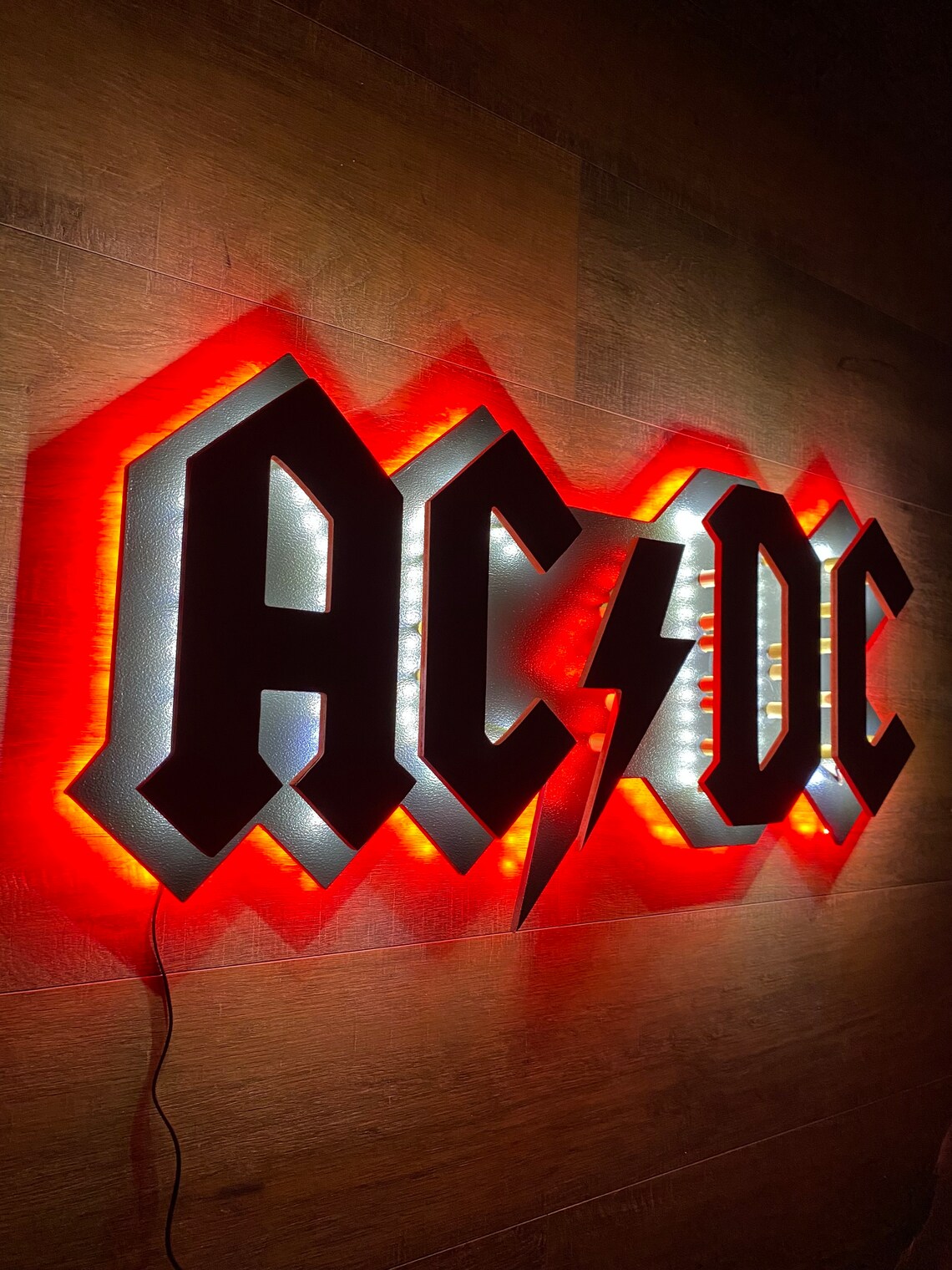 LED AC/DC Sign. Bedroom, Man Cave, Arcade, Bar. - Etsy