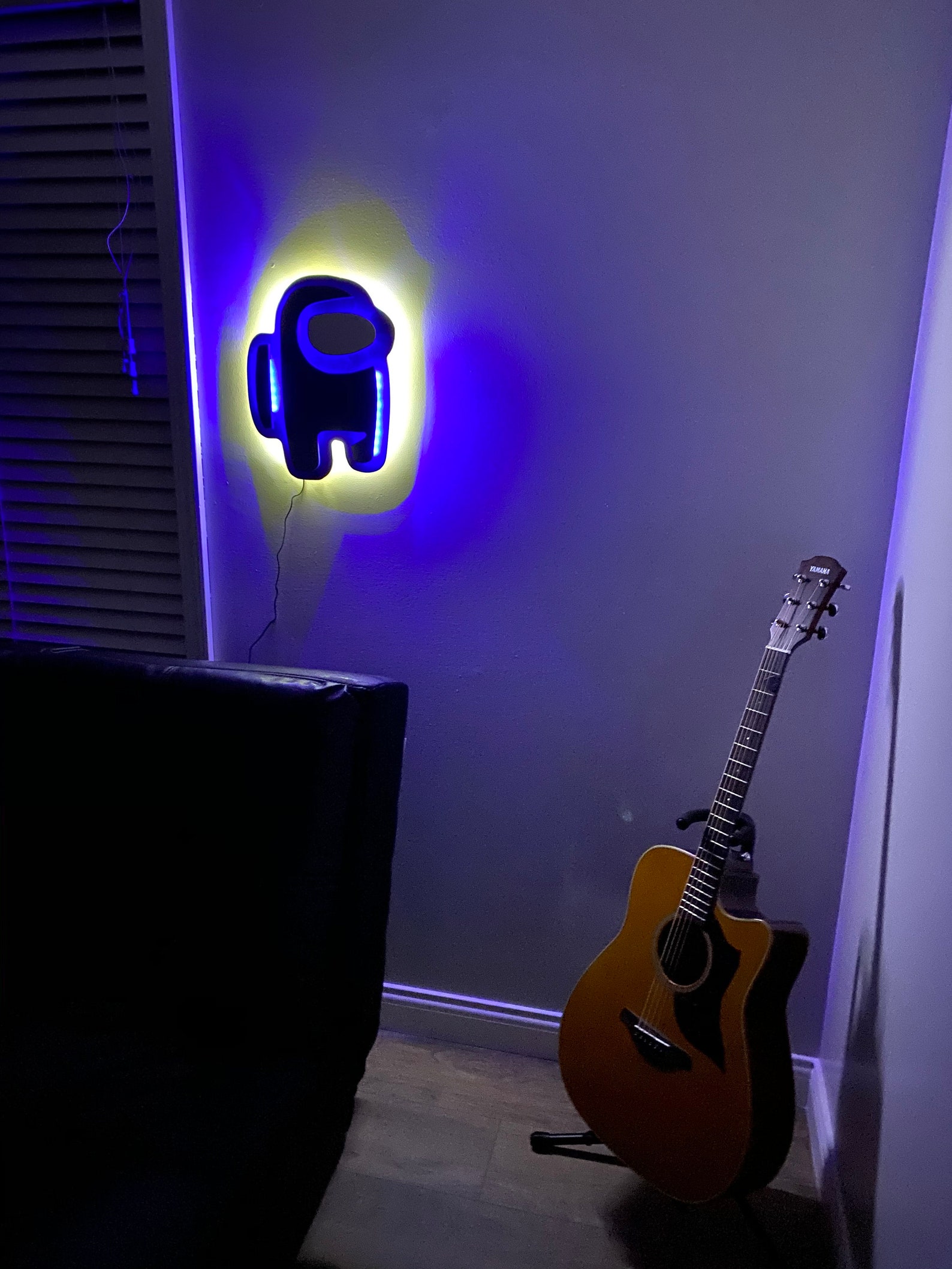 LED Among Us Sign. Bedroom Gameroom Arcade Room Man Cave Etsy