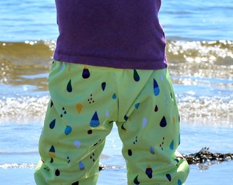 Toddler and Kid Rain Pants, Waterproof Pants, Outdoor Pants,  Softshell Pants, Grow-With-Me Pants, Splash Pants