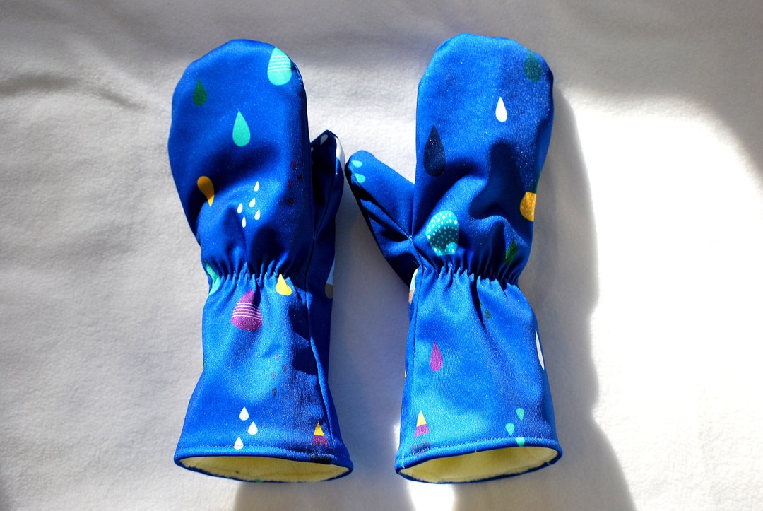 Toddler and Kid Mittens, Waterproof Mittens, High Cuff/longsleeved