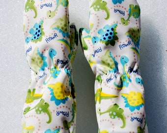 Kleinkind- & Kinderhandschuhe, wasserdichte Handschuhe, hohe Manschette / langärmelige Handschuhe, PUL-Handschuhe, handgefertigte Handschuhe