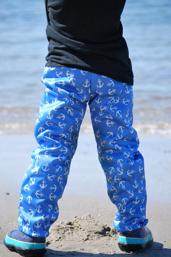 Toddler and Kid Rain Pants, Waterproof Pants, Outdoor Pants, Softshell Pants,  Grow-with-me Pants, Splash Pants 