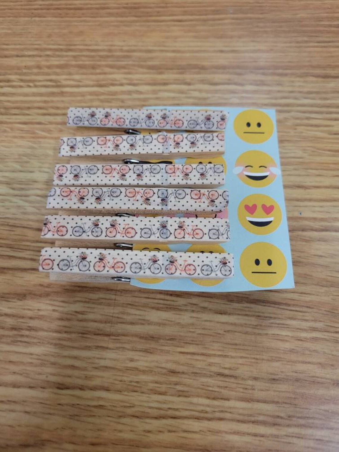 Decorative Clothes Pins 6 Pack Etsy UK