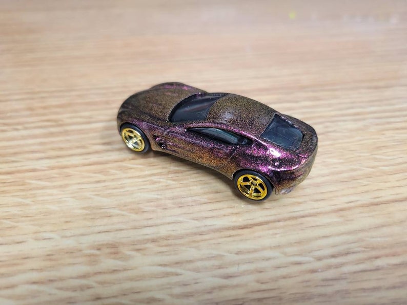 Custom Painted Hot Wheels Aston Martin One77 Pink Champagne Etsy