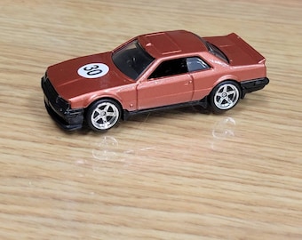Hot Wheels Nissan Skyline R30 custom painted Metallic Red