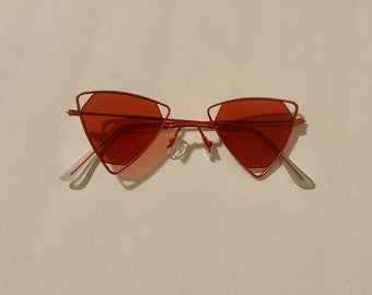 Vintage triangle sunglasses