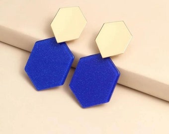 Royal Blue Earrings