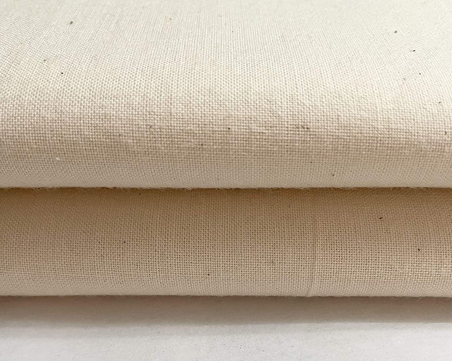 100 Cotton Natural Calico Unbleached Craft Fabric Medium Etsy