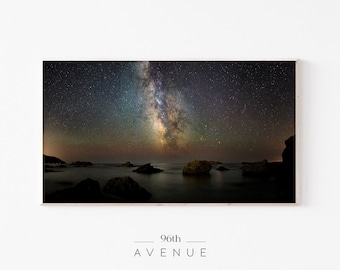 Samsung Frame Tv Art | Milky Way Art For Tv | Digital Download