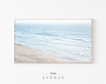 Samsung Frame Tv Art Ocean | Beach Art For Frame Tv | Ocean Tv Art | Digital Download