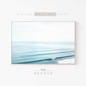 Ocean Wall Art | Beach Print | Ocean Waves Print | Ocean Photography | Coastal Wall Art | Blue Sea Print | Beach Poster | Summer Print
