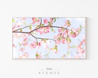 Samsung Frame Tv Art | Frame Tv Art Spring | Art For Frame Tv | Apple Tree Blossoms | Instant Download |Blooming Flowers |Digital Art For Tv