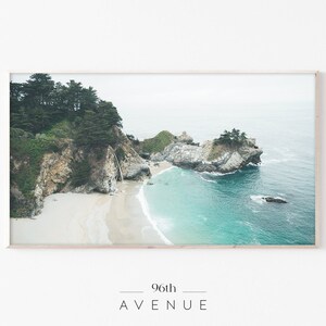 Frame TV Art | Tropical Beach Digital Art For TV | Instant Download