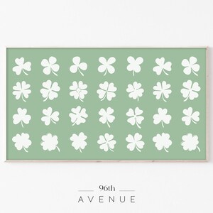 Sztuka telewizyjna Frame | Sztuka telewizyjna cyfrowa St. Patricks Shamrock