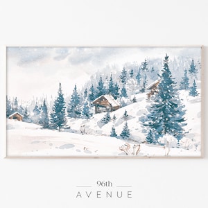 Frame TV Art | Christmas Painting Digital Art For TV DOWNLOAD
