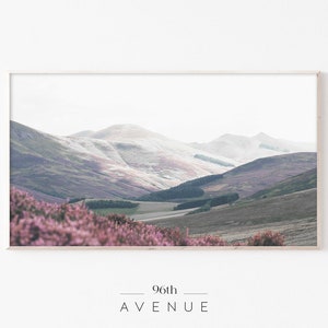 Frame TV Art | Spring Mountain Landscape Digital TV Art