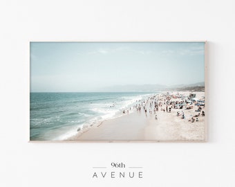 Beach Frame Tv Art | Samsung Frame Tv Art | Beach Digital Art | Ocean Tv Art | Frame Art Tv | Coastal Frame Tv |Digital Art Tv |Beach Tv Art