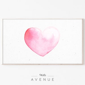 Samsung Frame TV Art | Valentines Day Digital Art For TV | Hearts Frame Tv Art | Instant Download