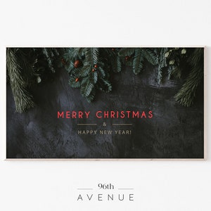 Frame TV Art | Merry Christmas Digital Art For TV DOWNLOAD