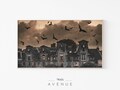 Haunted House Frame Tv Art | Halloween Wall Art | Samsung Frame Tv Art | Spooky Halloween Art |Scary Digital Art For Tv |Flying Bats Artwork
