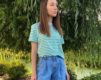 Breton shirt, Women Striped t-shirt