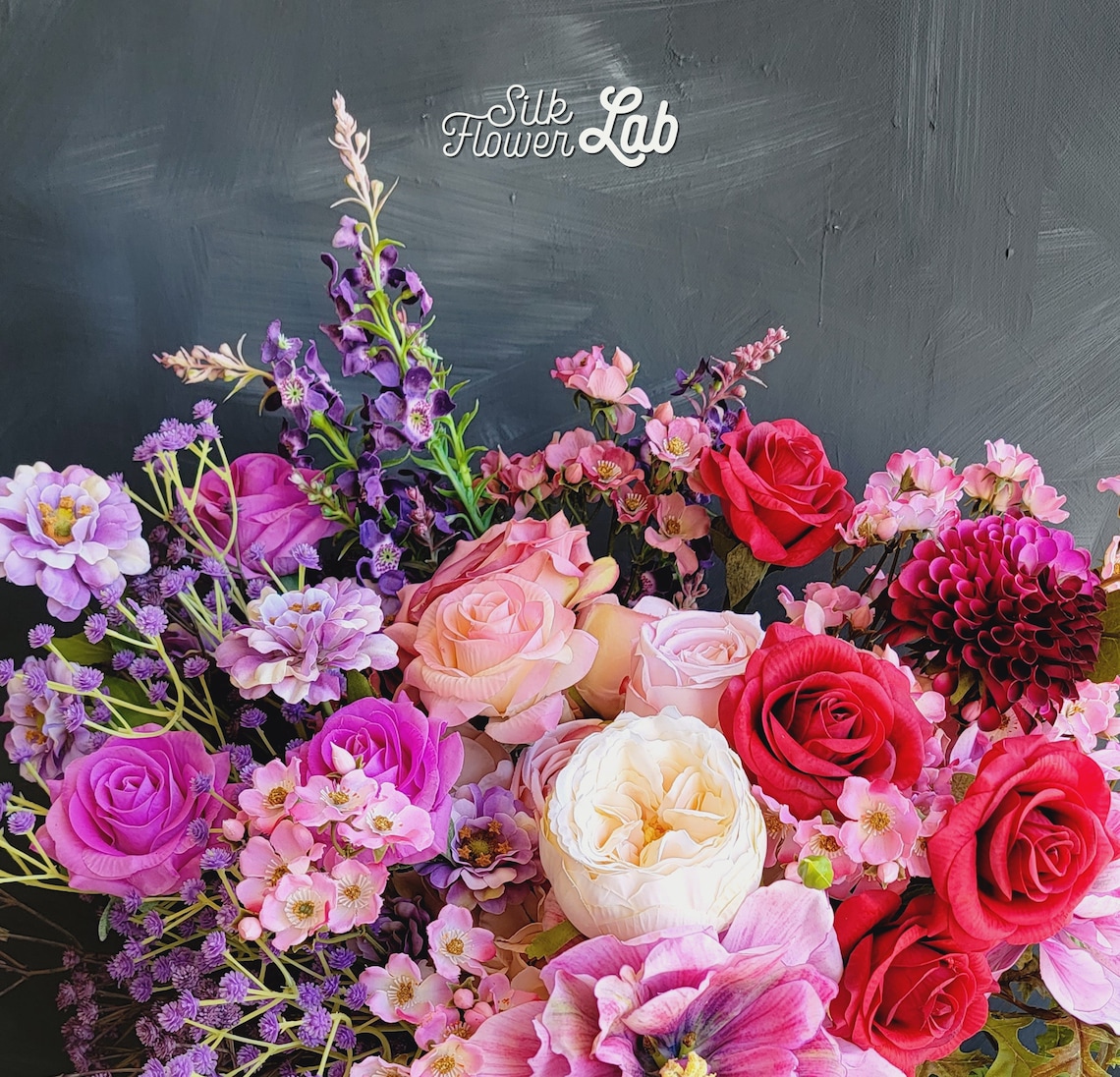 Real Touch Red Rose Bouquet Silk Red Rose Bouquet Faux Etsy