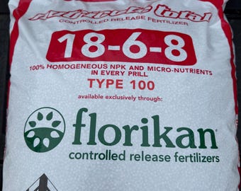 Florikan 18-6-8 Bonsai Fertilizer: 100 Day Slow Release - 50LB Bag